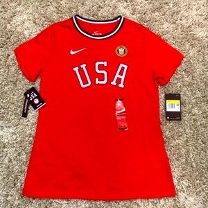 NWT Nike Olympics Team USA Top for Women size - S
